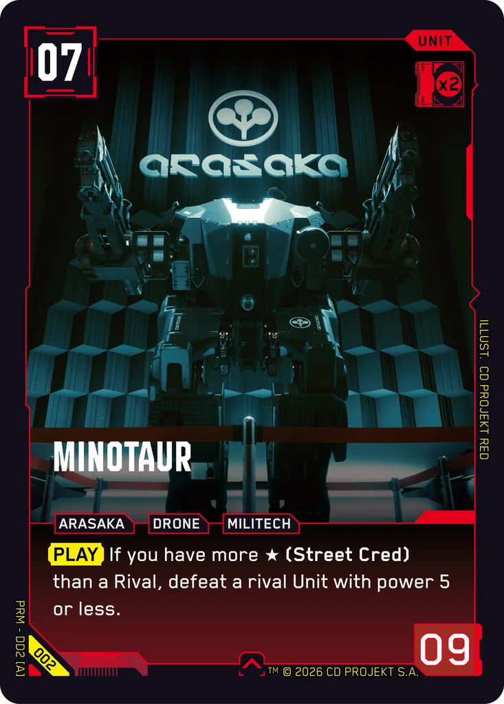 Minotaur — Arasaka Demo Deck #002