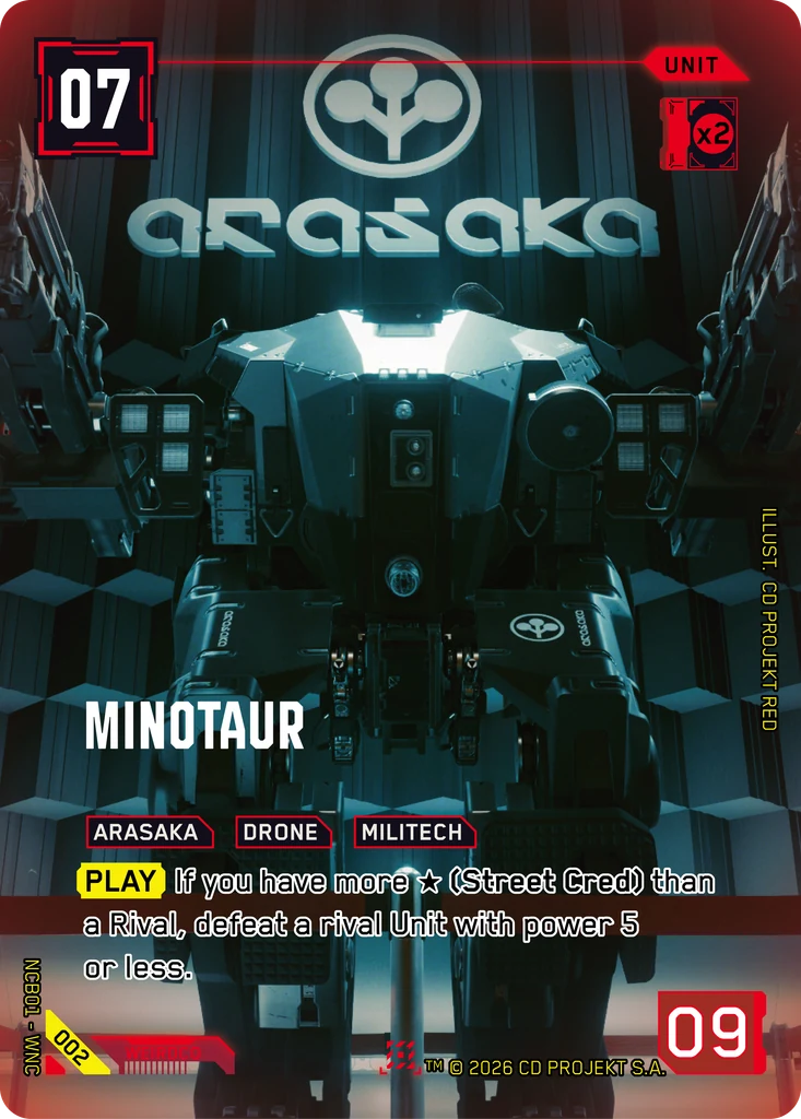 Minotaur, Night City Brawl S 1 #002