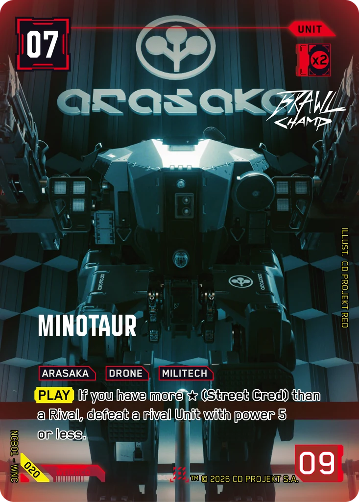 Minotaur, Night City Brawl S 1 #020