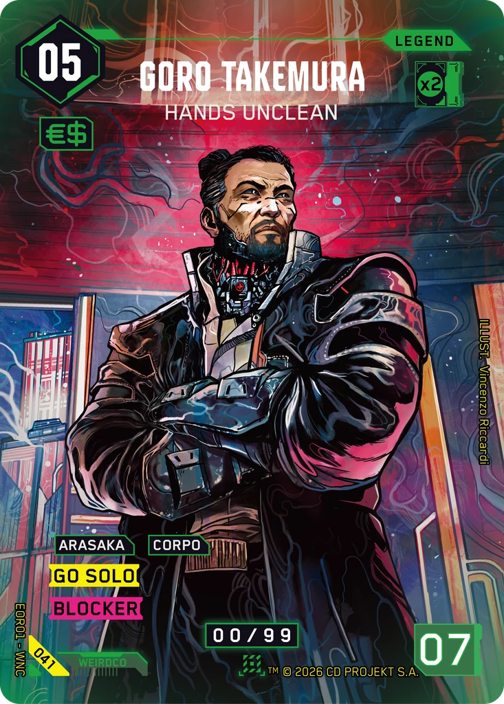 Goro Takemura: Hands Unclean, Edgerunner Open S 1 #041