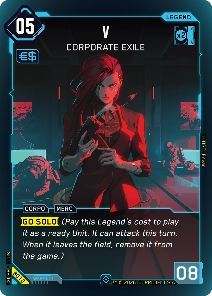 V — Corporate Exile — The Heist — Beta Starter Deck #β012