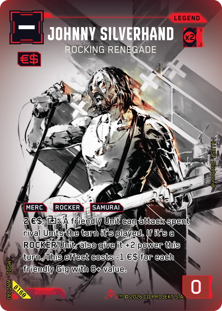 Johnny Silverhand — Rocking Renegade — Welcome to Night City — Beta #β168