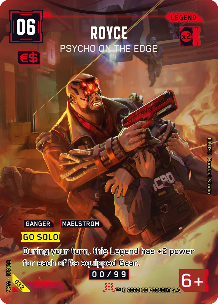 Royce: Psychoverdose, Edgerunner Open S 1 #032