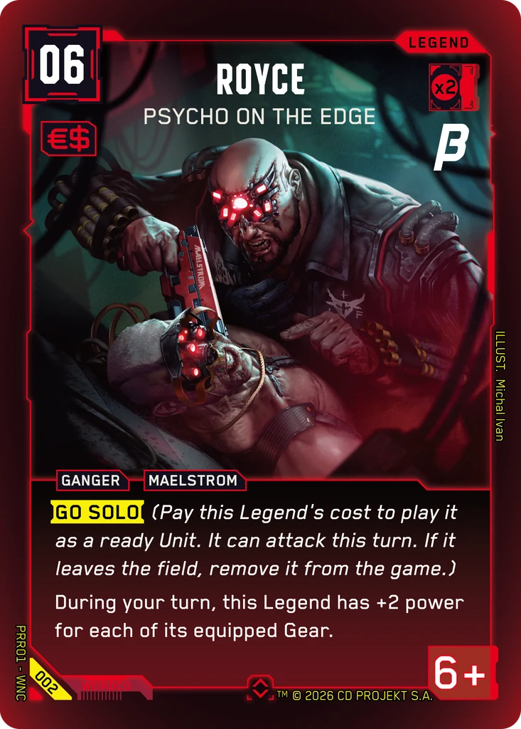 Royce — Psycho on the Edge — Pre-Release Beta #002