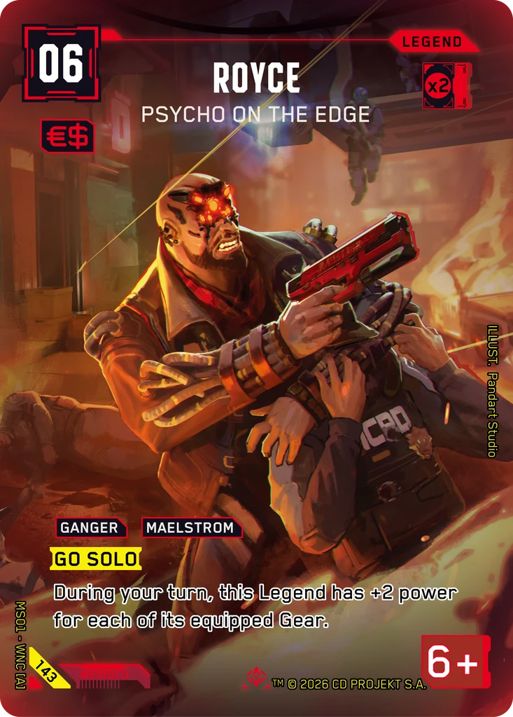 Royce: Psychoverdose, Welcome to Night City — Retail #143