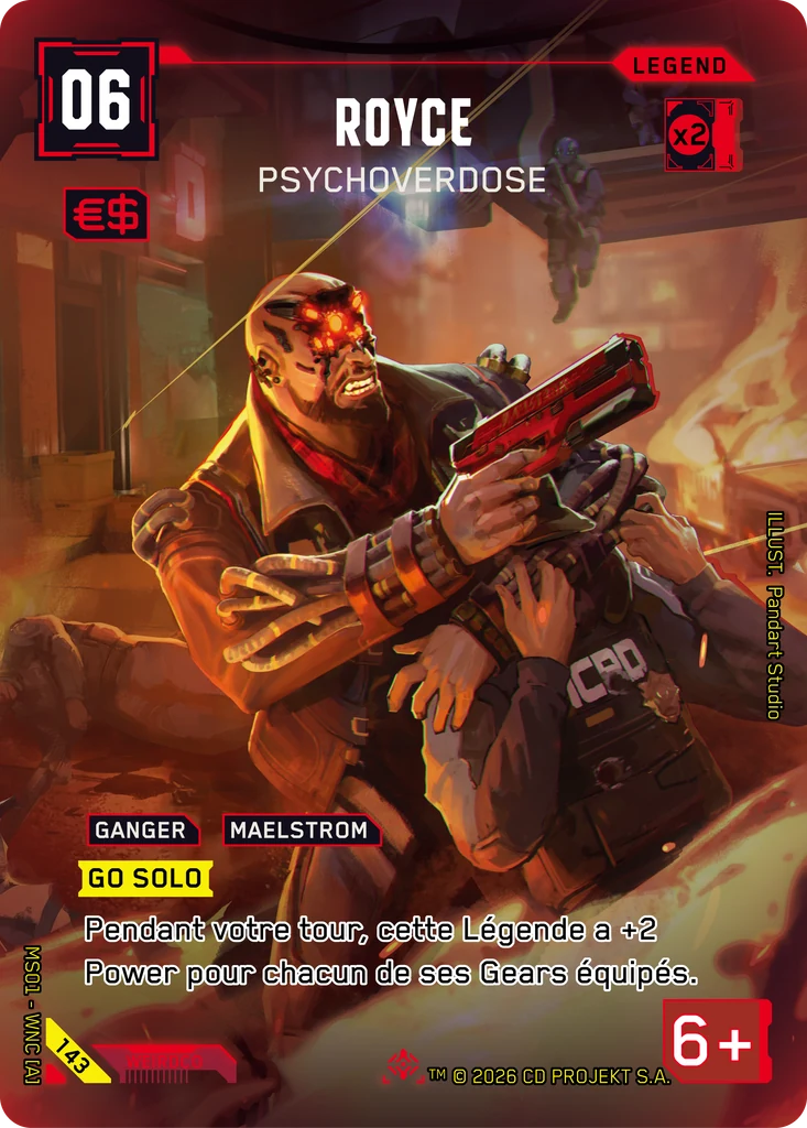 Royce: Psychoverdose, Welcome to Night City — Retail — FR #143