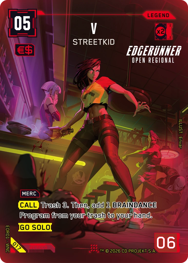V: Gosse Des Rues, Edgerunner Open S 1 #017
