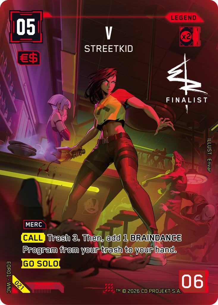 V: Gosse Des Rues, Edgerunner Open S 1 #021