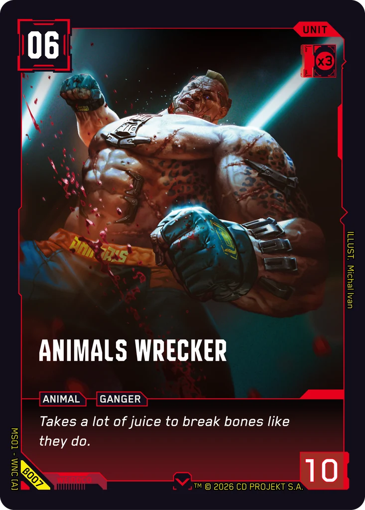 Animals Wrecker — Welcome to Night City — Beta #β007