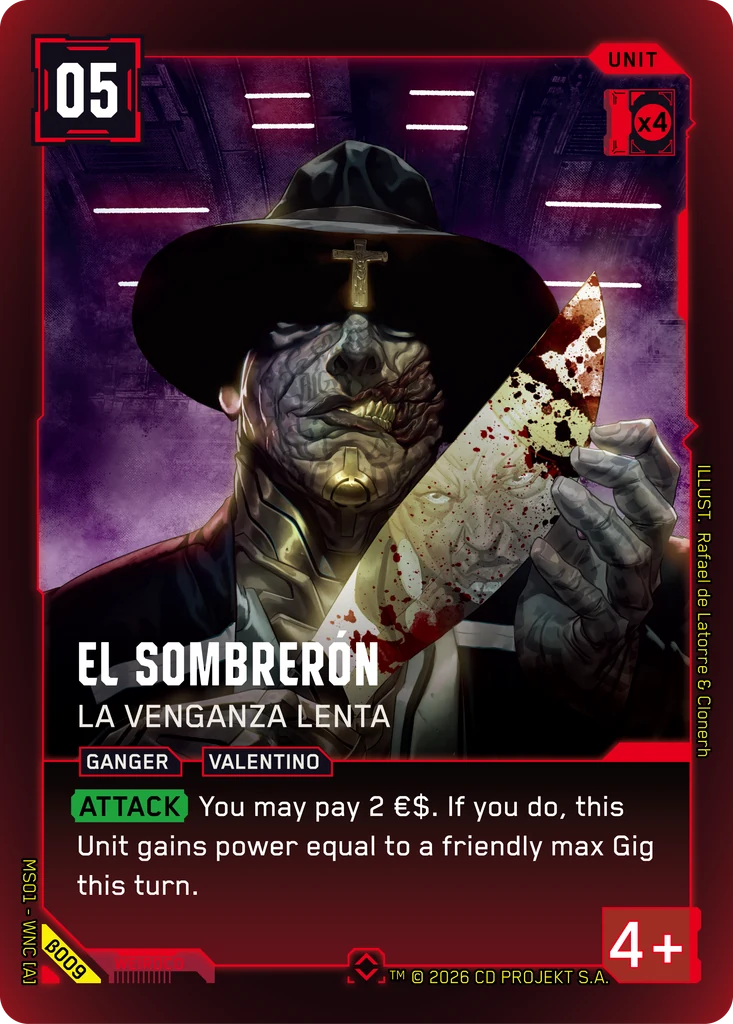 El Sombrerón — La Venganza Lenta — Welcome to Night City — Beta #β009