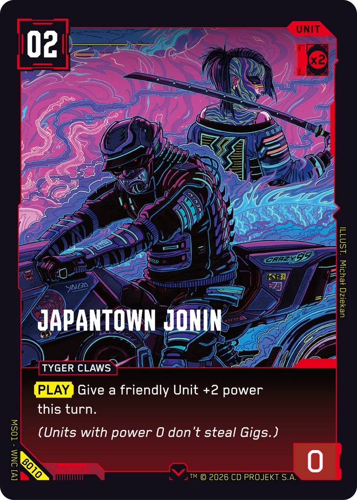 Japantown Jonin — Welcome to Night City — Beta #β010
