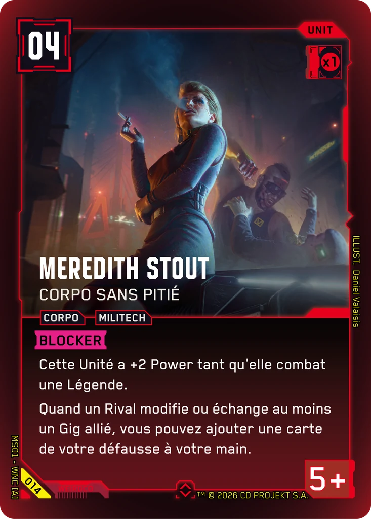 Meredith Stout: Corpo Sans Pitié
