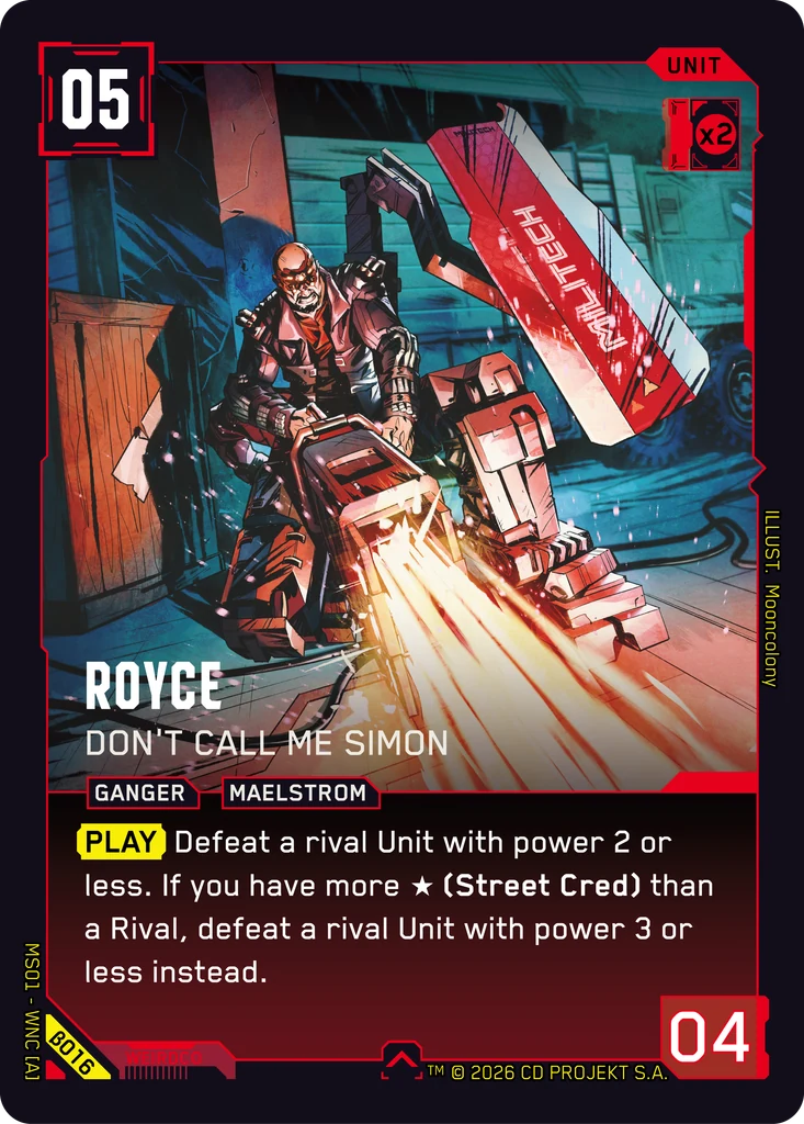 Royce — Don't Call Me Simon — Welcome to Night City — Beta #β016