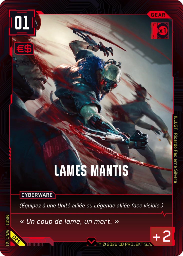 Lames Mantis