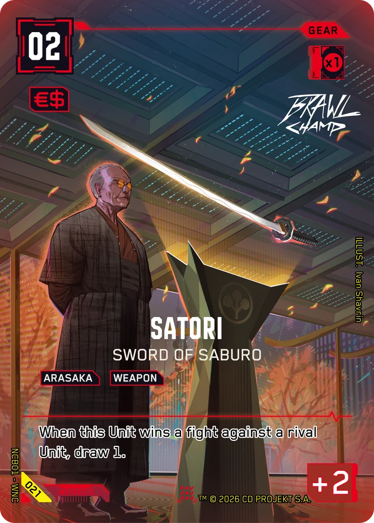 Satori: Lame De Saburo, Night City Brawl S 1 #021