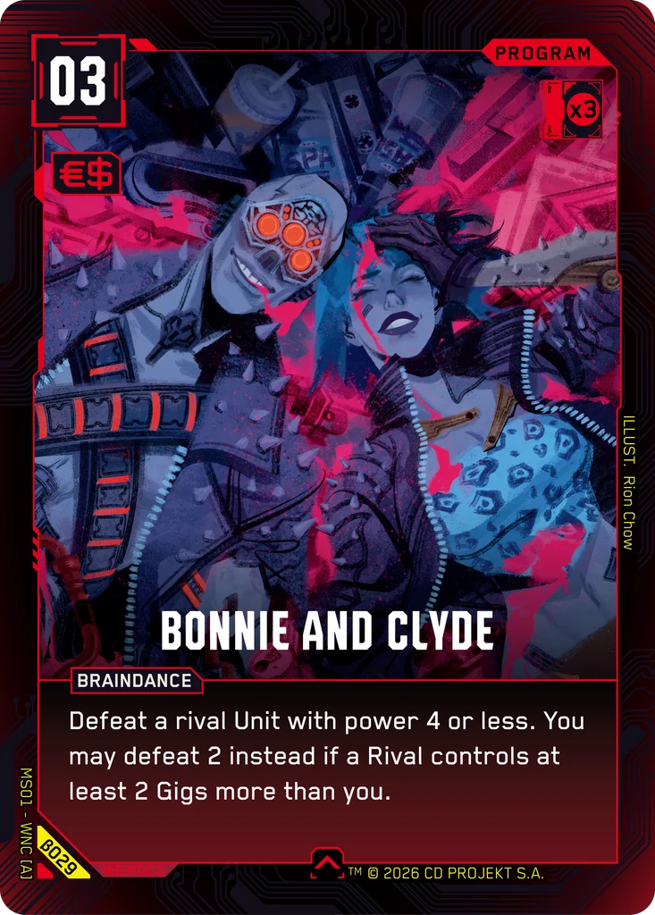 Bonnie and Clyde — Welcome to Night City — Beta #β029