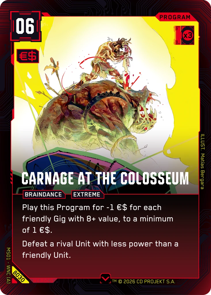 Carnage at the Colosseum — Welcome to Night City — Beta #β030