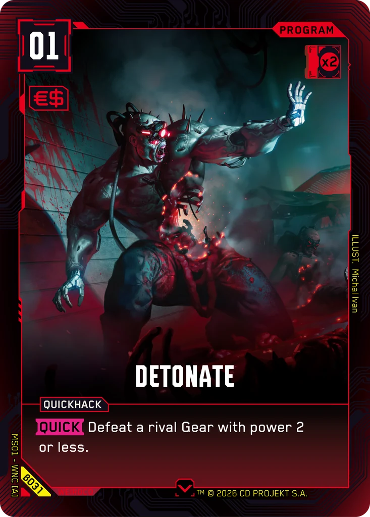 Detonate — Welcome to Night City — Beta #β031