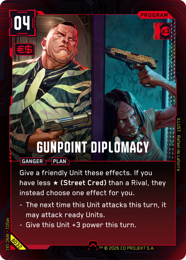 Gunpoint Diplomacy — Welcome to Night City — Beta #β032