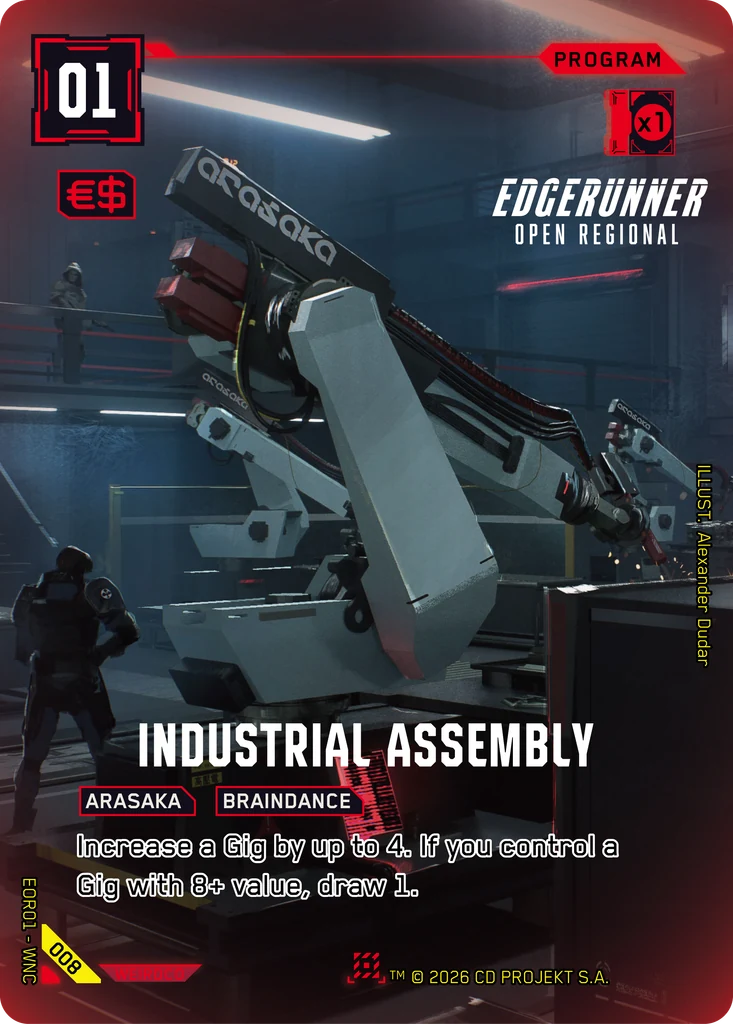 Assemblage Industriel, Edgerunner Open S 1 #008