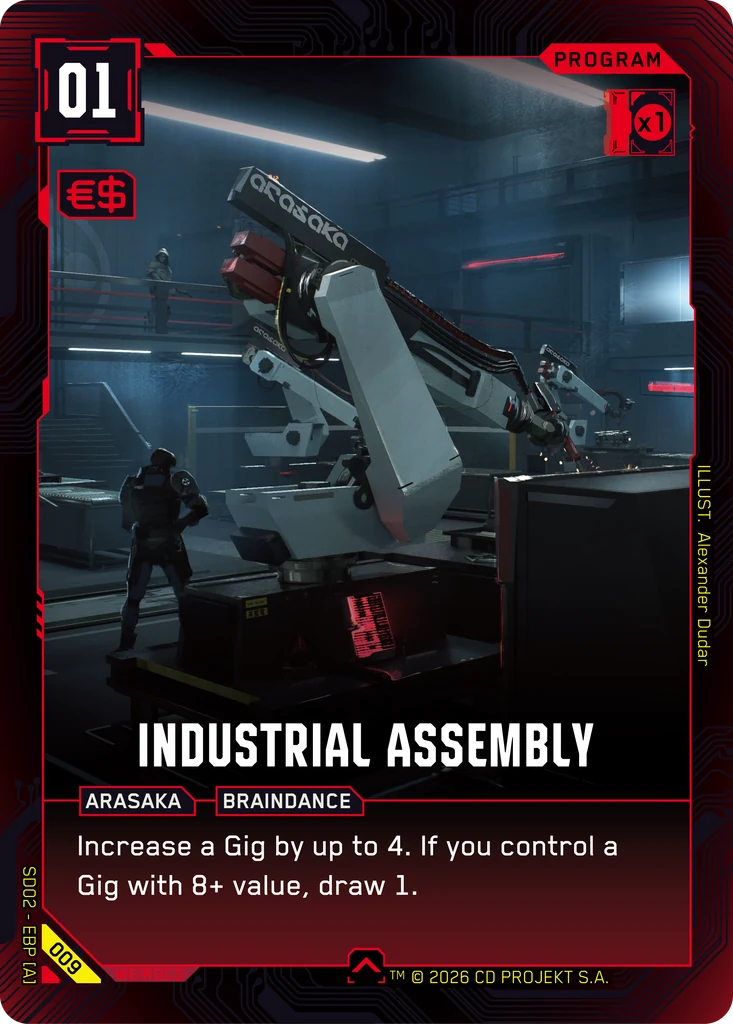 Industrial Assembly — Embracing Power — Retail Starter Deck #009
