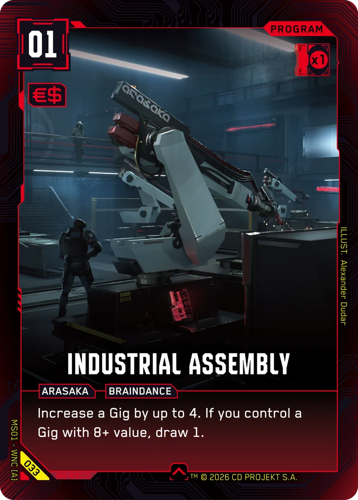 Industrial Assembly — Cyberpunk TCG Program
