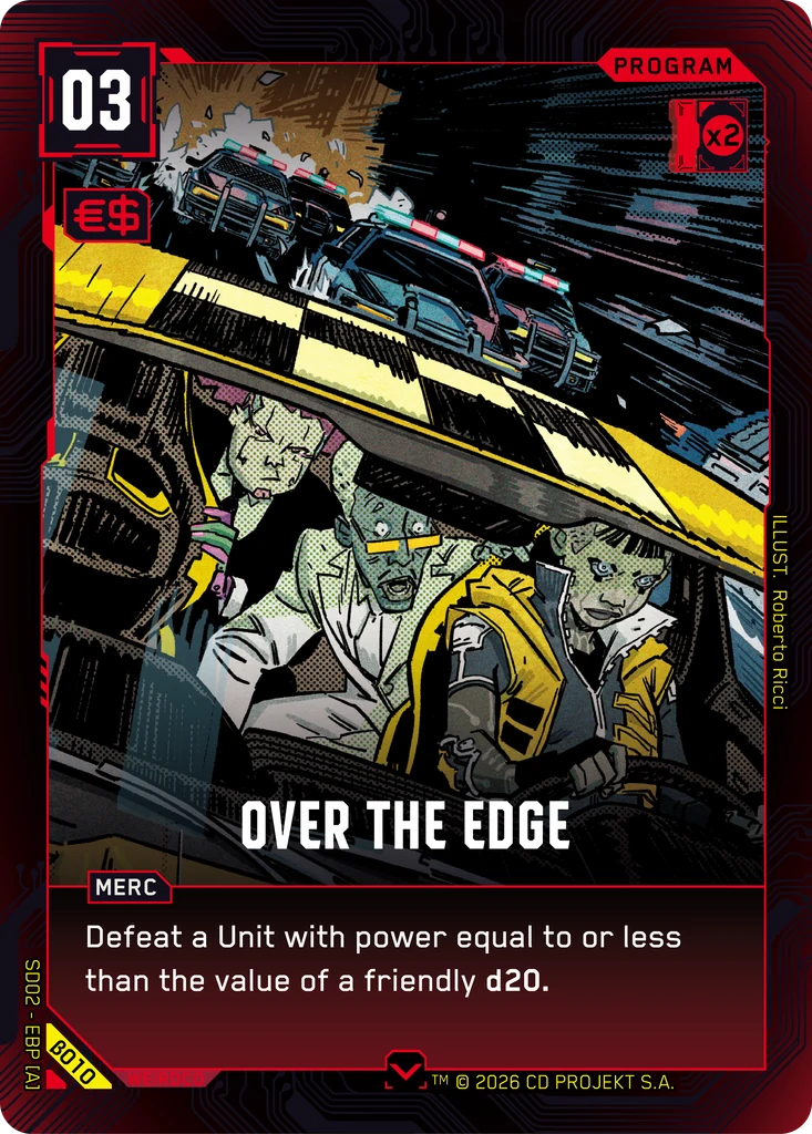 Over the Edge — Embracing Power — Beta Starter Deck #β010