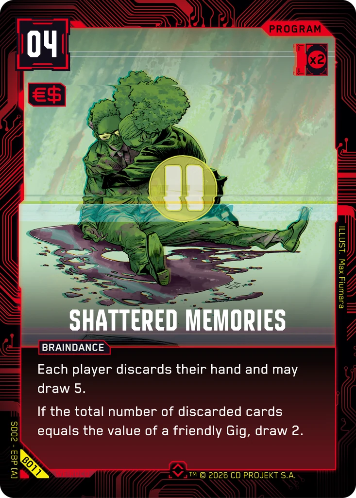 Shattered Memories — Embracing Power — Beta Starter Deck #β011