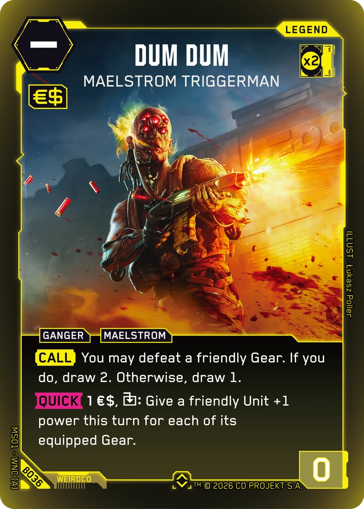 Dum Dum — Maelstrom Triggerman — Welcome to Night City — Beta #β036