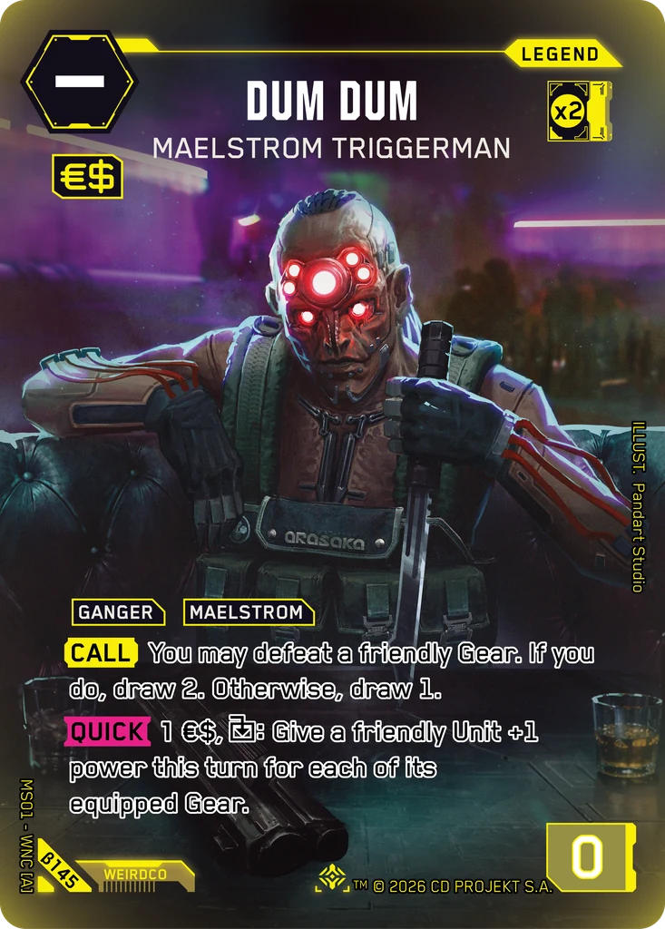 Dum Dum — Maelstrom Triggerman — Welcome to Night City — Beta #β145