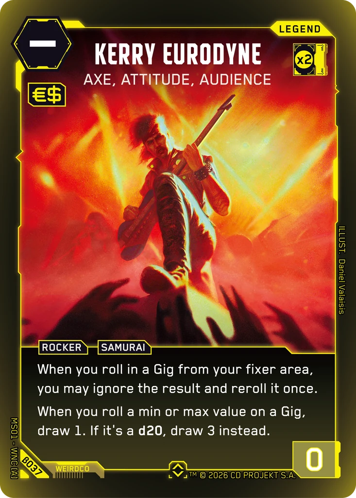 Kerry Eurodyne — Axe, Attitude, Audience — Welcome to Night City — Beta #β037