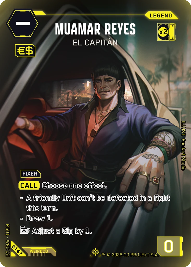 Muamar Reyes — El Capitán — Welcome to Night City — Beta #β147