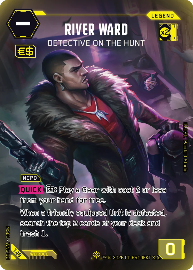 River Ward: Détective en Action, Welcome to Night City — Retail #148