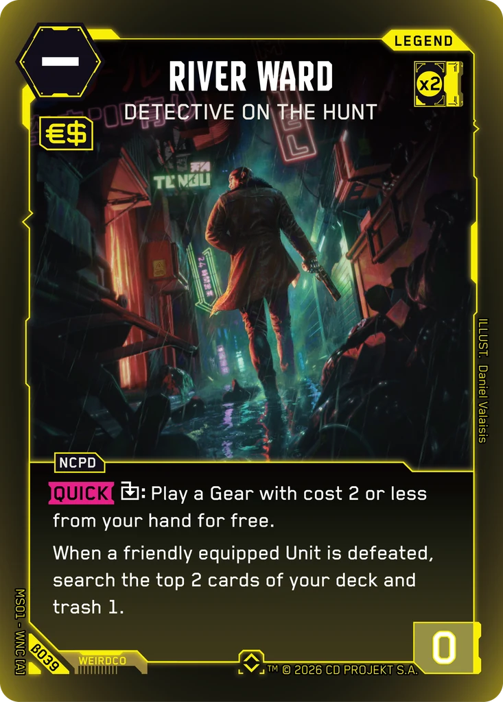 River Ward — Detective on the Hunt — Welcome to Night City — Beta #β039