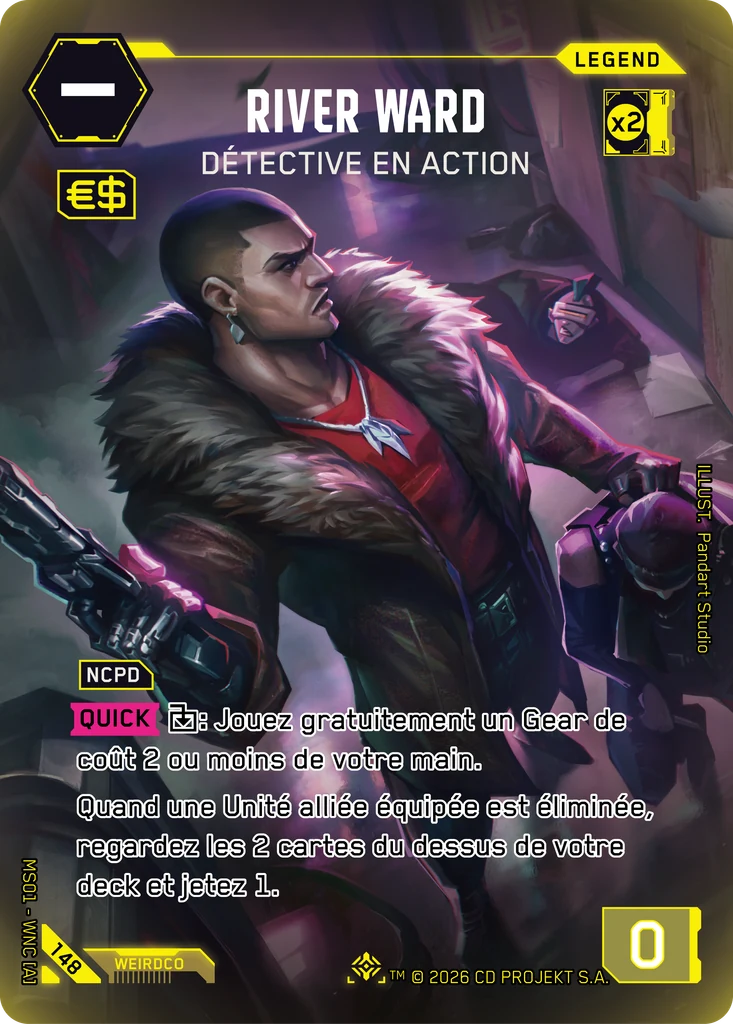 River Ward: Détective en Action, Welcome to Night City — Retail — FR #148