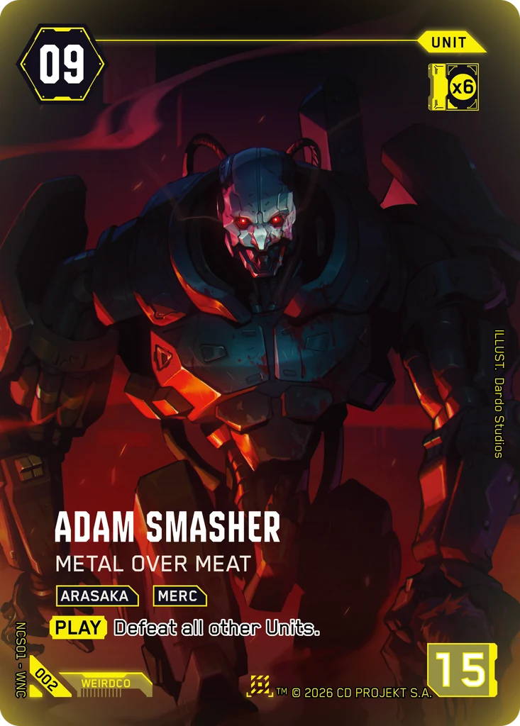 Adam Smasher: Chair de Métal, Night City Showdown S1 #002
