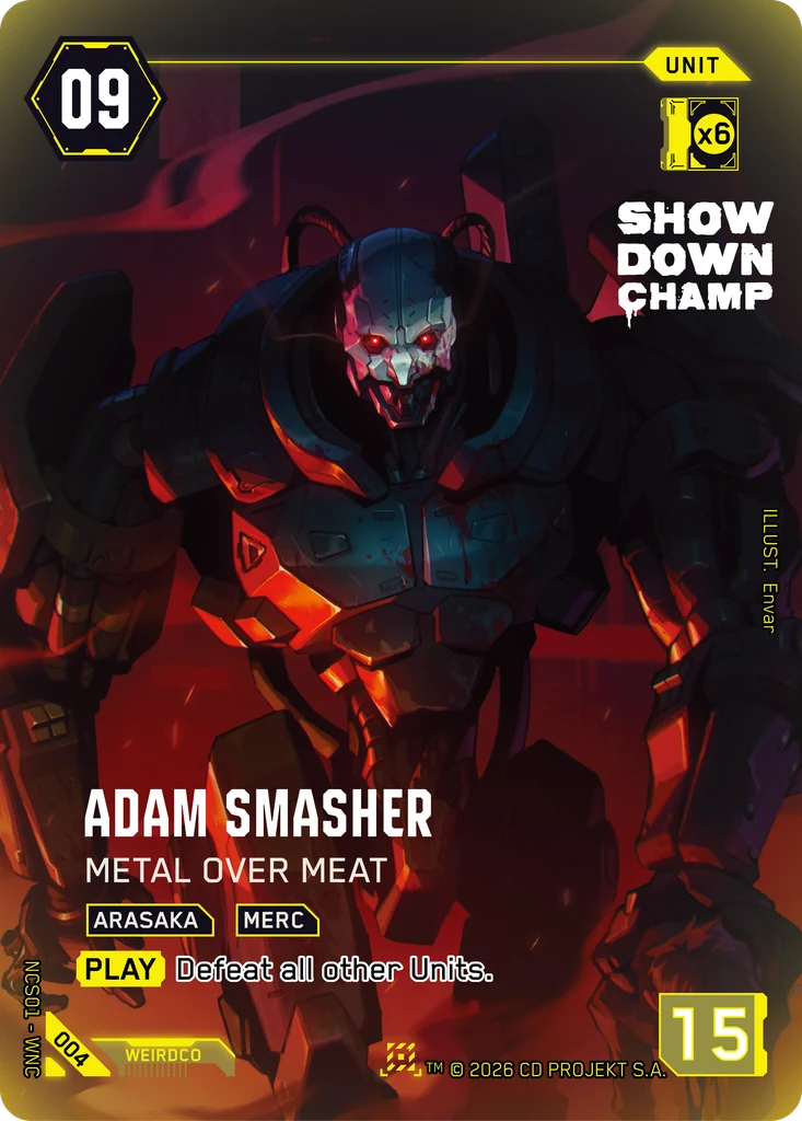 Adam Smasher: Chair de Métal, Night City Showdown S1 #004