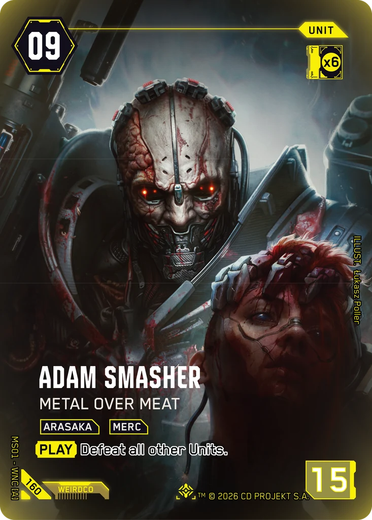 Adam Smasher: Chair de Métal, Welcome to Night City — Retail #160
