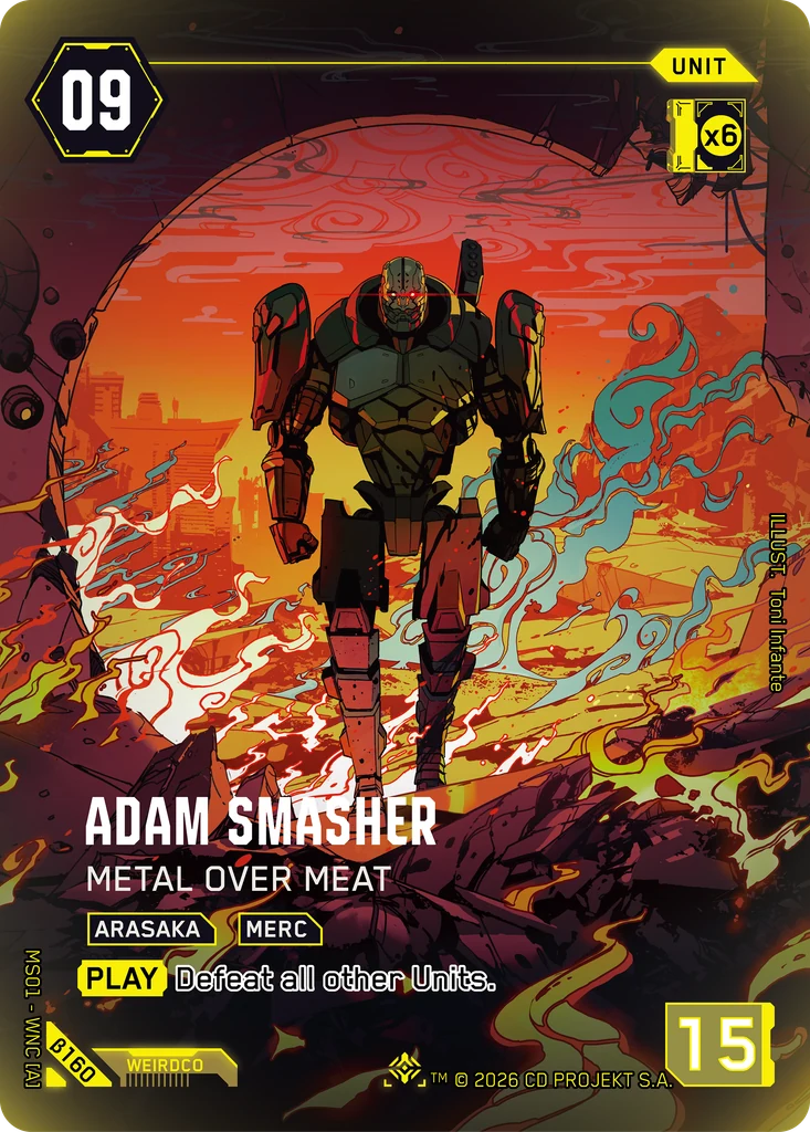 Adam Smasher — Metal Over Meat — Welcome to Night City — Beta #β160