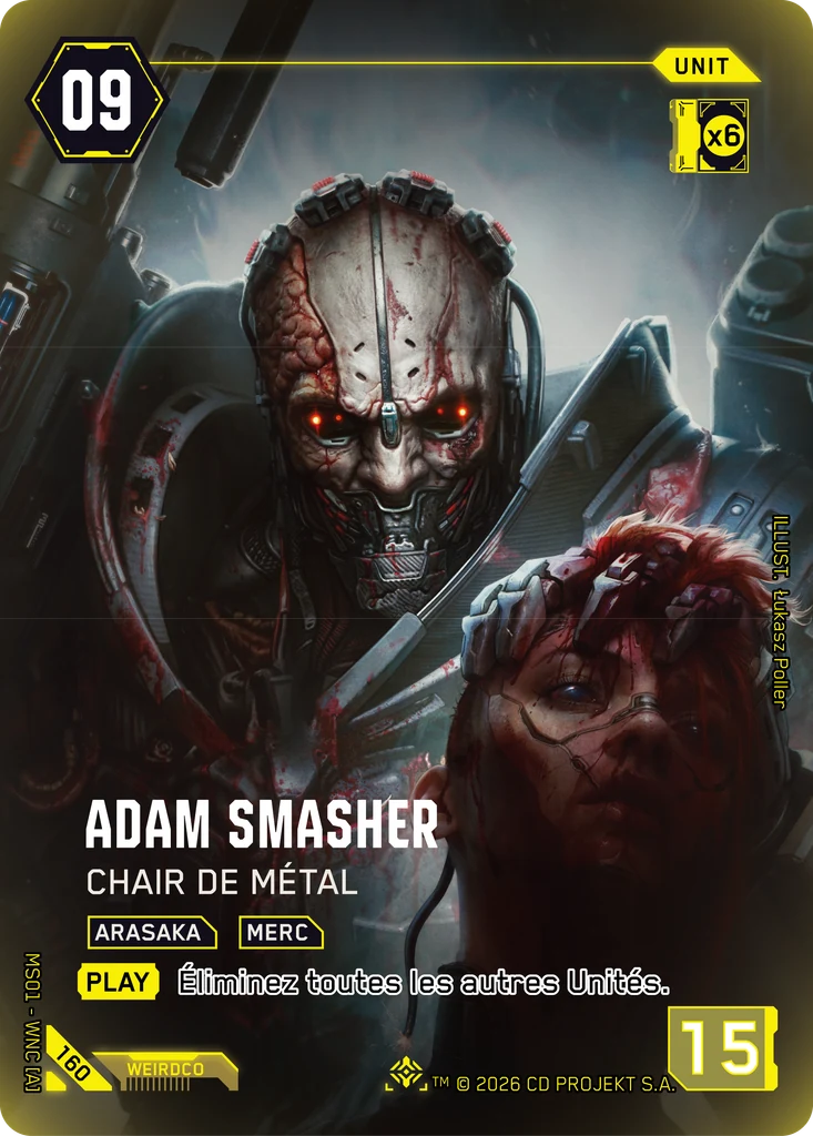 Adam Smasher: Chair de Métal, Welcome to Night City — Retail — FR #160