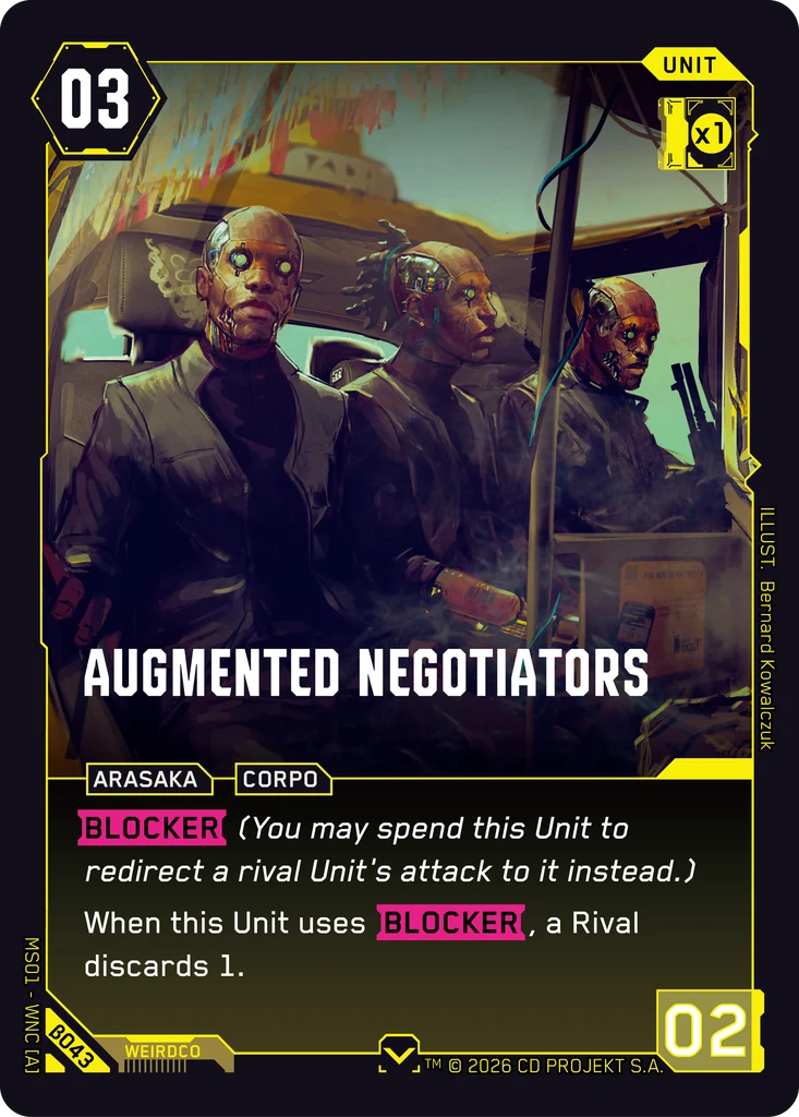 Augmented Negotiators — Welcome to Night City — Beta #β043