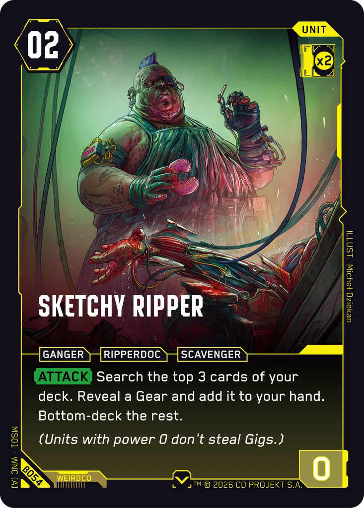 Sketchy Ripper — Welcome to Night City — Beta #β054