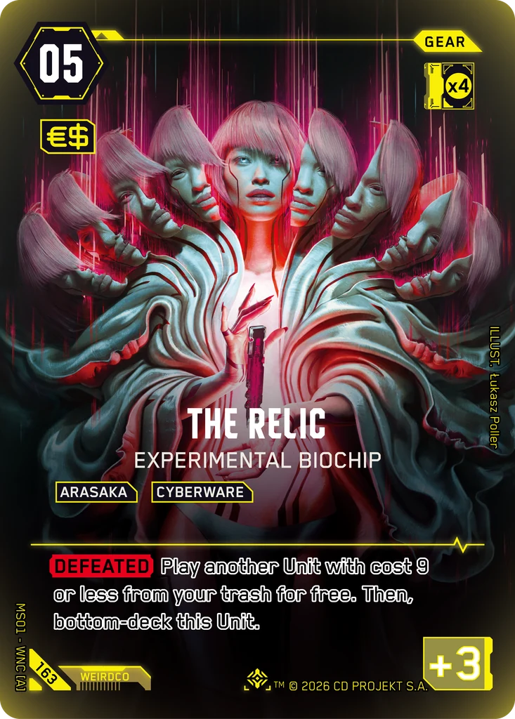 La Relic: Biopuce Expérimentale, Welcome to Night City — Retail #163