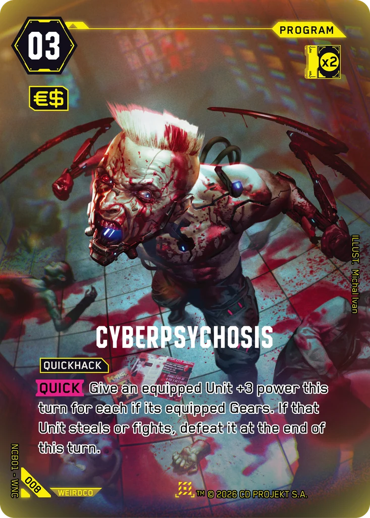 Cyberpsychose, Night City Brawl S 1 #008