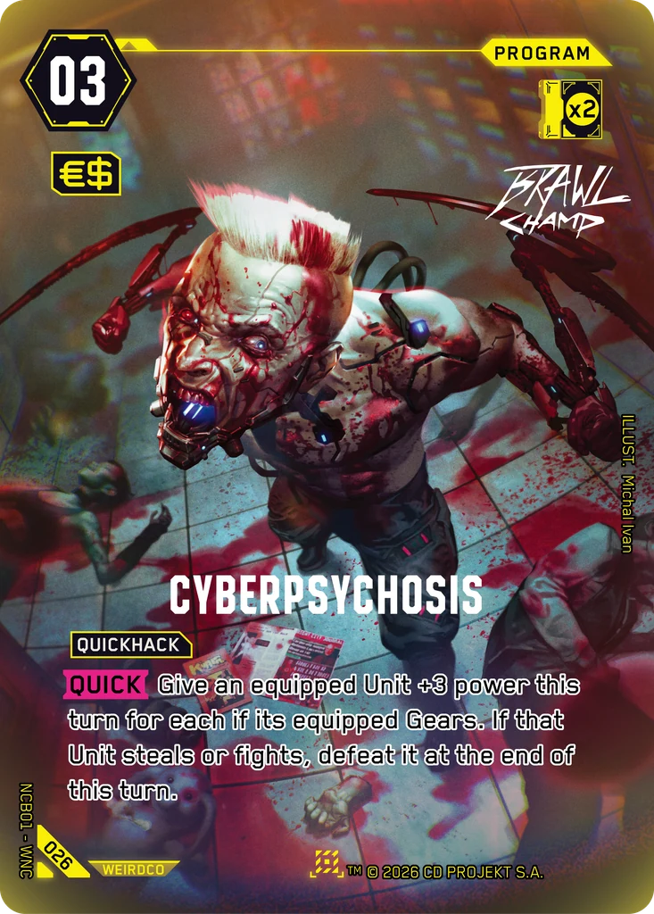 Cyberpsychose, Night City Brawl S 1 #026
