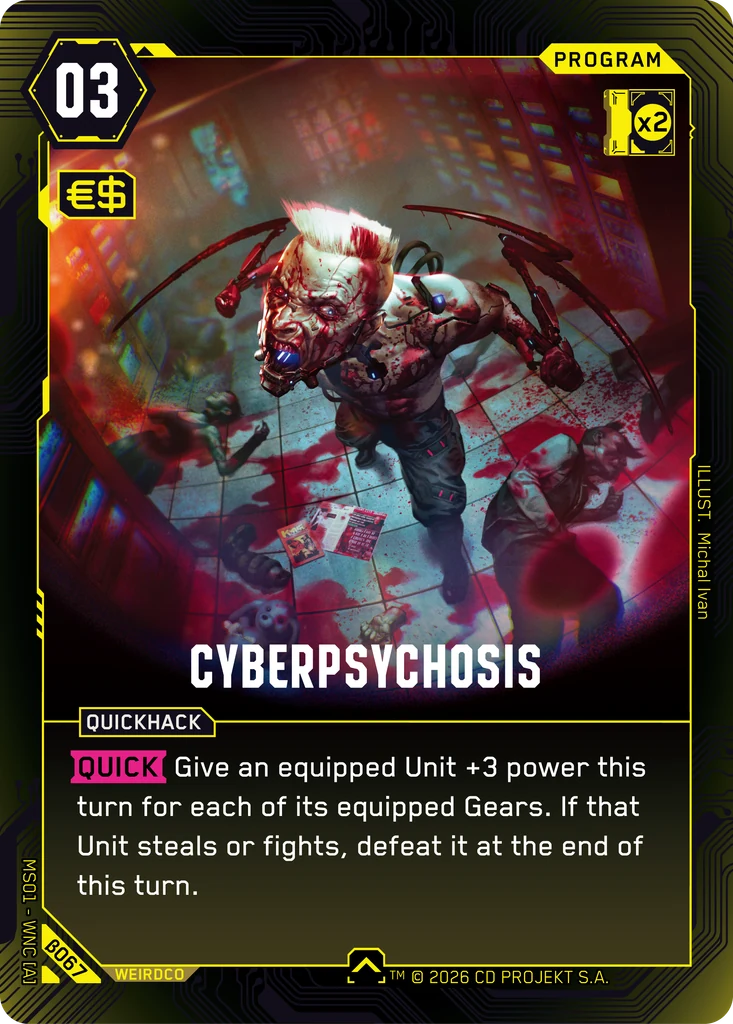 Cyberpsychosis — Welcome to Night City — Beta #β067