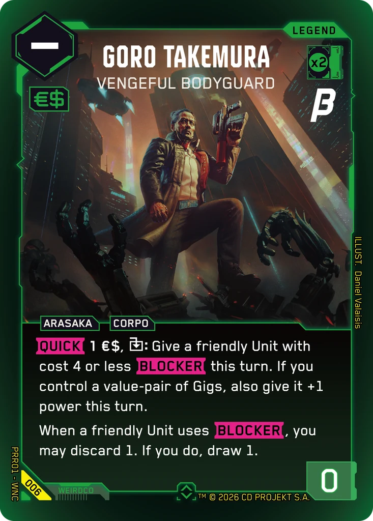 Goro Takemura — Vengeful Bodyguard — Pre-Release Beta #006