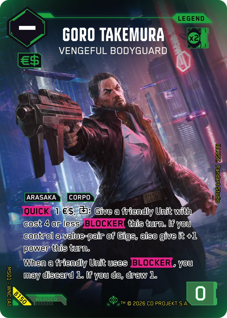 Goro Takemura — Vengeful Bodyguard — Welcome to Night City — Beta #β150