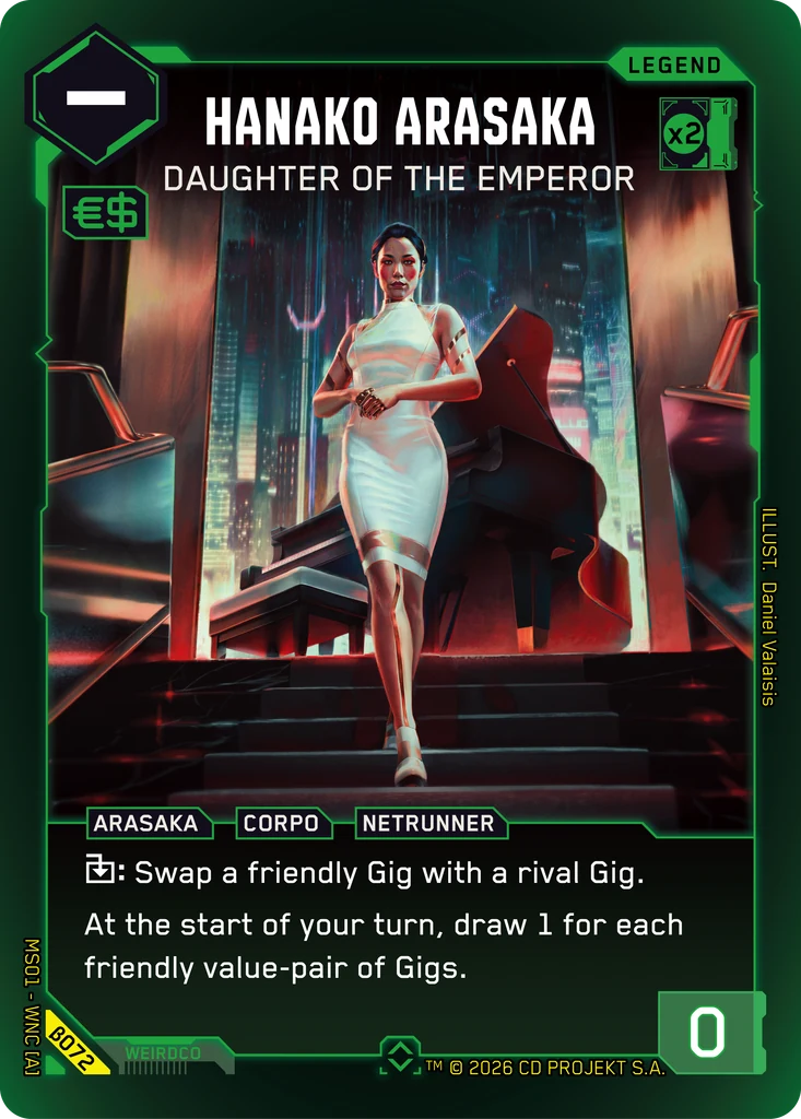 Hanako Arasaka — Daughter of the Emperor — Welcome to Night City — Beta #β072