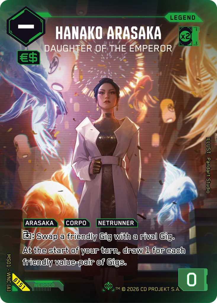 Hanako Arasaka — Daughter of the Emperor — Welcome to Night City — Beta #β151